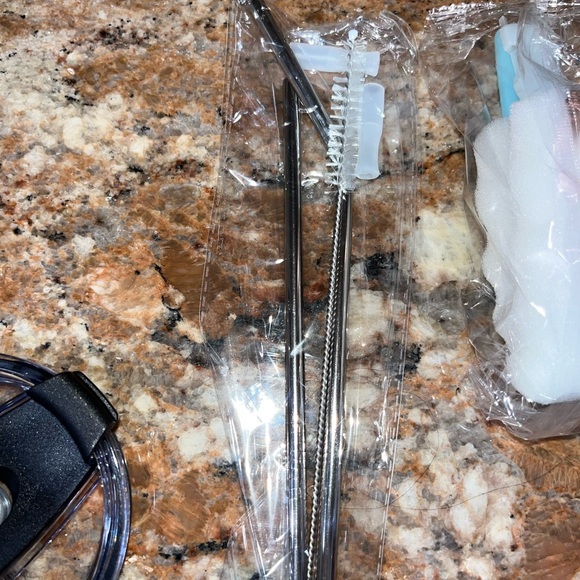 Rose gold shimmer funny travel coffee mug - Picture 4 of 7